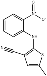 5-metil-2-[(2-nitrofenil)amino]tiofen-3-karbonitril