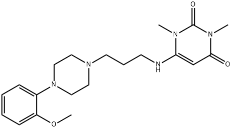 6-[[3-[4-(2-metoksifenil)-1-piperazinil]propil]amino]-1,3-dimetiluracil
