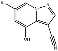 6-bromo-4-hidroksi-pirazolo[1,5-a]piridin-3-karbonitril