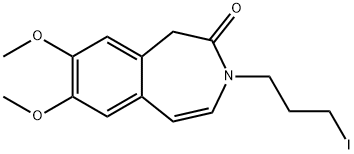 7,8-dimetoksi-3-(3-jodopropil)-1,3-dihidro-2H-3-benzazepin-2-on