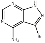 7-bromo-2,4,8,9-tetrazabiciklo[4.3.0]nona-2,4,6,9-tetraen-5-amin