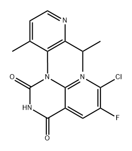 7-kloro-6-fluoro-(1M)-1-[4-metil-2-(propan-2-il)piridin-3-il]pirido[2,3-d]pirimidin-2,4(1H, 3H)-dion