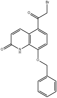 8-benziloksi-5-(2-bromoacetil)-2-hidroksikinolin