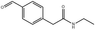 benzenacetamid, N-etil-4-formil-