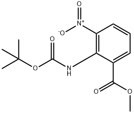 BENZOJSKA KISLINA, 2-[[(1,1-DIMETILETOKSI)KARBONIL]AMINO]-3-NITRO-METIL ESTER
