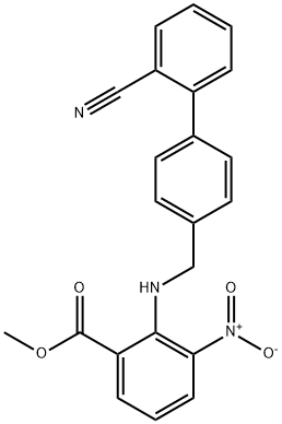 BENZOJSKA KISLINA, 2-[[(2'-CIANO[1,1'-BIFENIL]-4-IL)METIL]AMINO]-3-NITRO-METIL ESTER