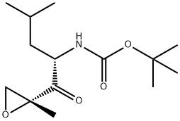Karbaminska kislina, N-[(1S)-3-metil-1-[[(2R)-2-metil-2-oksiranil]karbonil]butil]-,1,1-dimetiletil ester