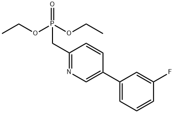 Dietil ((5-(3-fluorofenil)piridin-2-il)metil)fosfonat