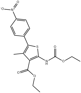 etil 2-((etoksikarbonil)amino)-4-metil-5-(4-nitrofenil)tiofen-3-karboksilat