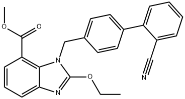 Metil 1-[(2'-cianobifenil-4-il)metil]-2-etoksi-1H-benzimidazol-7-karboksilat
