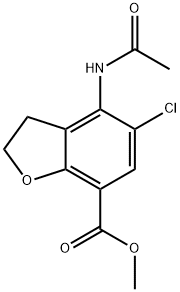 Metil 4-(acetilamino)-5-kloro-2,3-dihidro-1-benzofuran-7-karboksilat