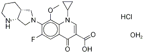 Moksifloksacin hidroklorid monohidrat