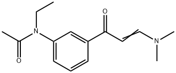 N-etil-N-3-((3-dimetilamino-1-okso-2-propenil)fenil)acetamid