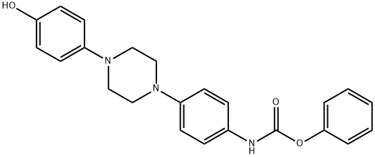Fenil {4-[4-(4-hidroksifenil)piperazin-1-il]fenil}karbamat
