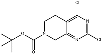 terc-butil 2,4-dikloro-5,6,7,8-tetrahidropirido[3,4-d]pirimidin-7-karboksilat