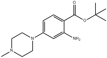 terc-butil 2-amino-4-(4-metilpiperazin-1-il)benzoat