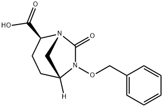 trans-6-benziloksi-7-okso-1,6-diazabiciklo[3.2.1]oktan-2-karboksilna kislina