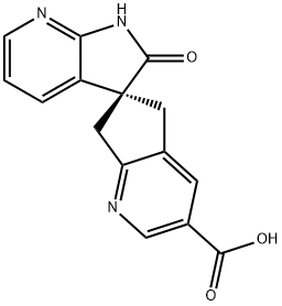 6S)-2'-okso-1',2',5,7-tetrahidrospiro[ciklopenta [b]piridin-6,3'-pirolo[2,3-b]piridin]-3-karboksilna kislina